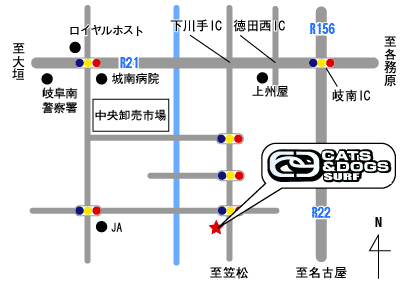 アクセスマップ